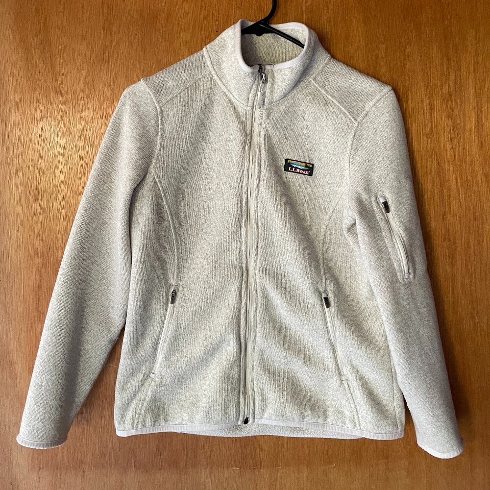 L.L. Bean Front Zip Pullover - Small Petite
